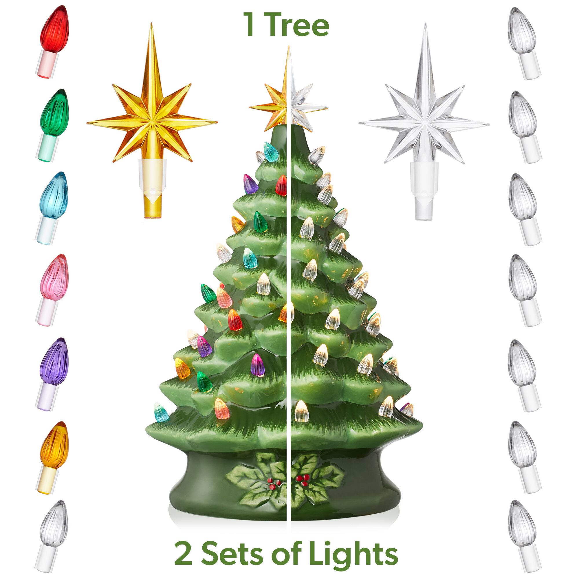 1 Tree  
2 Sets of Lights
