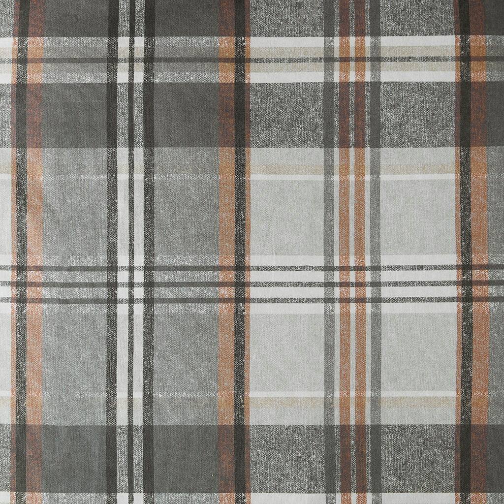 Alt View 5. Gracie Mills - Gracie Mills Simone Plaid Duvet Set - Tan/Gray.