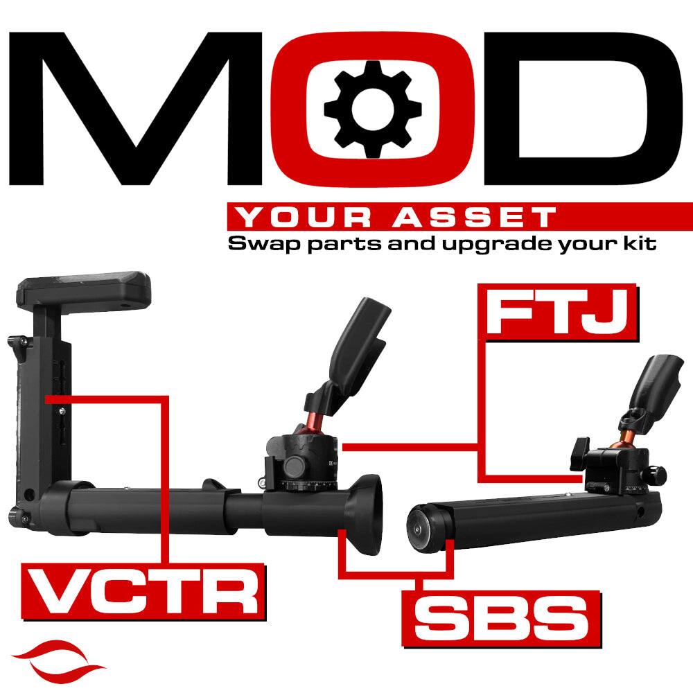 MOD
YOUR ASSET
Swap parts and upgrade your kit
FTJ
VCTR
SBS