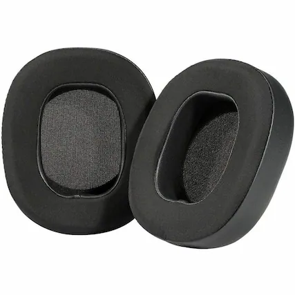 Front. Kensington - Kensington Replacement Earcups for H-Series Headsets (H3000 and H2000) - Black - Memory Foam - 2 - Black.