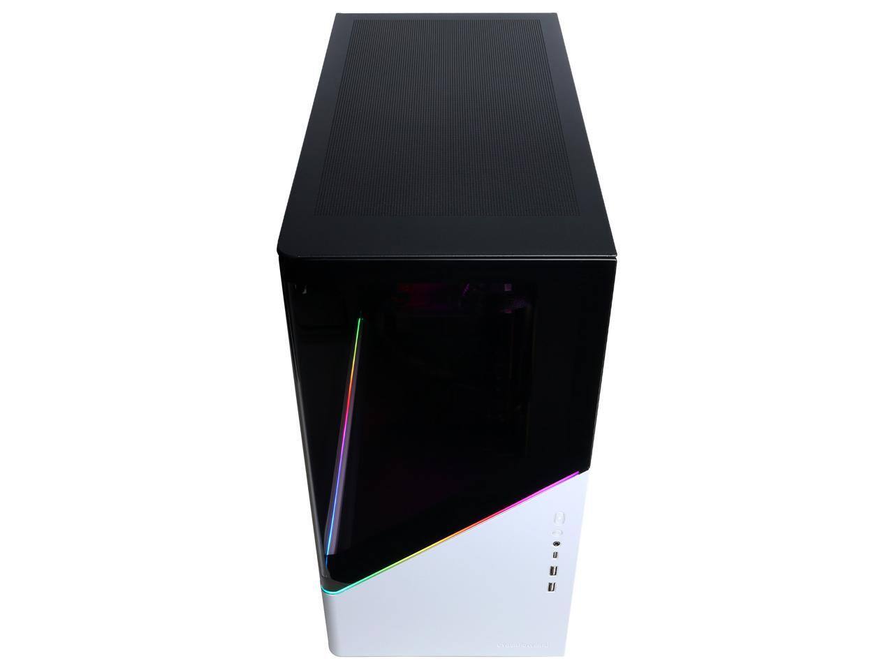 Alt View 2. CyberPowerPC - CyberPowerPC Gamer Xtreme GX70940 - Intel Ultra 5 225F, 16GB DDR5, RTX 5060 Ti 8GB, 1TB PCIe 4.0 SSD, Windows 11 - Black.