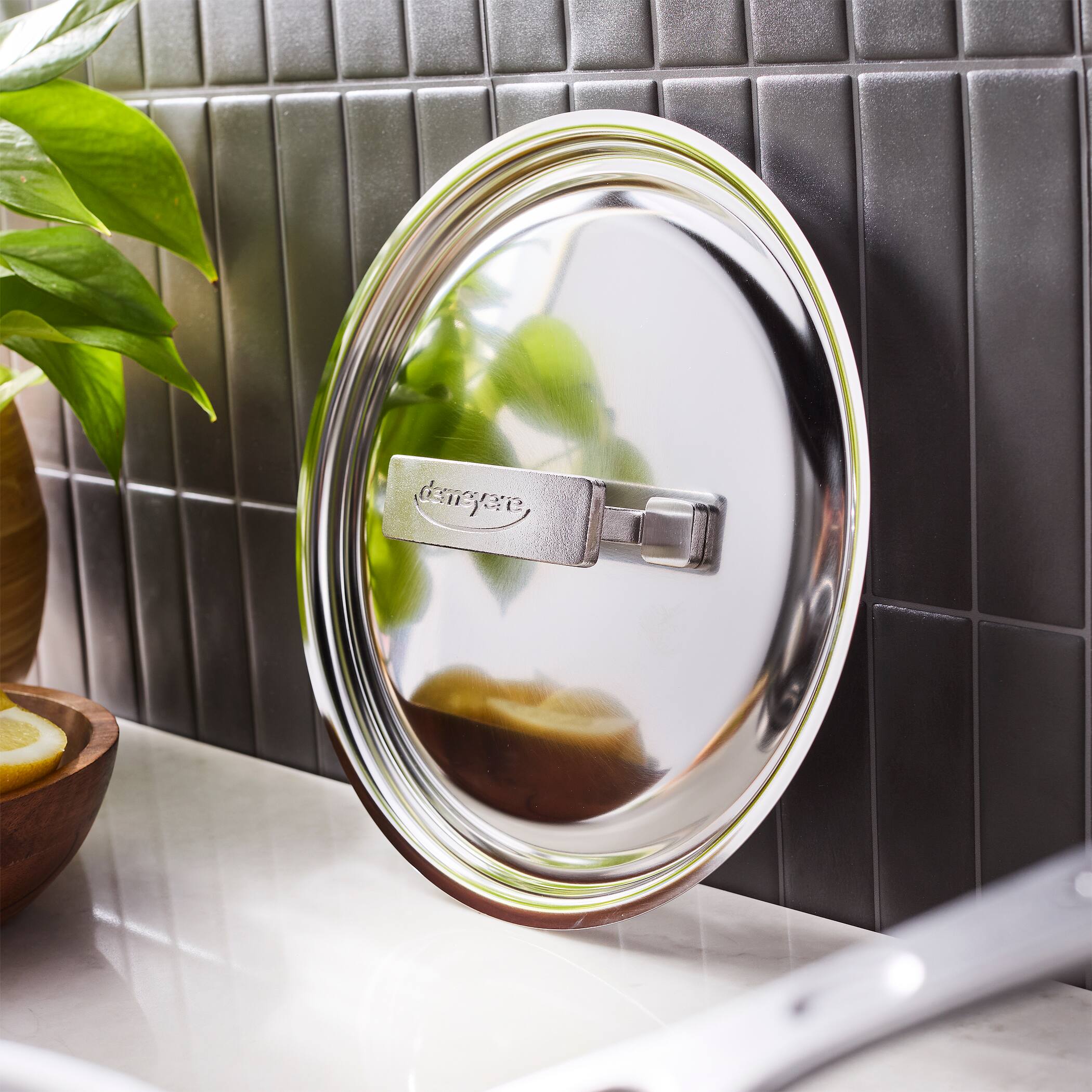 Alt View 7. Demeyere - Demeyere Industry 5, 4 qt Saucepan w Helper Handle, 5 Ply Made in Belgium - Stainless Steel.