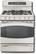 Front Standard. GE - Profile 30" Self-Cleaning Freestanding Double Oven Gas Range - Stainless-Steel.