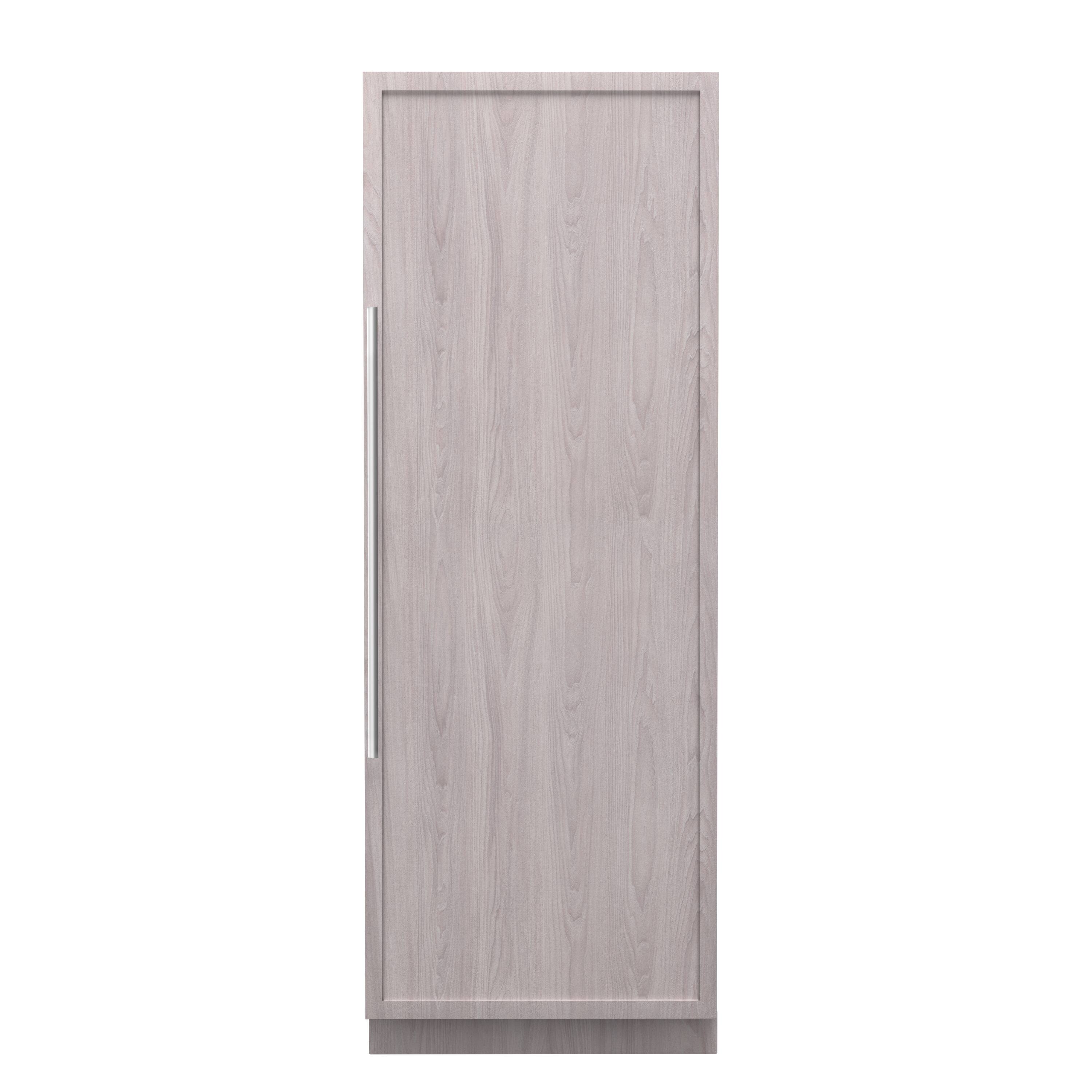 Front. Thermador - Freedom Collection 30 in Wide 18.1 Cu. Ft. Smart Built-in Column Refrigerator - Custom Panel Ready.