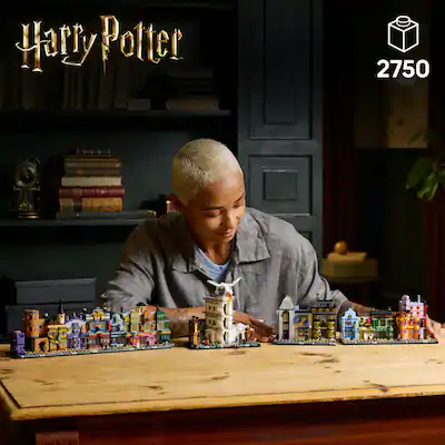 LEGO 76444 Harry Potter Diagon Alley Wizarding Shops LEGO 76444 Harry Potter Diagon Alley Wizarding Shops