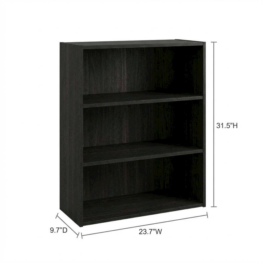 FurniFact - Wooden bookcase with a sleek design - Espresso price history on PriceWatchPro