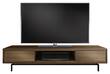 BDI - Signal A/V Cabinet for Most Flat-Panel TVs up to 85" - Walnut - Larger Front