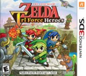 Front Zoom. The Legend of Zelda: Triforce Heroes Standard Edition - Nintendo 3DS.