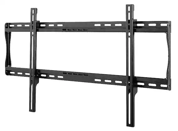 Front. Peerless-AV - Wall Mount - Semi-gloss Black.
