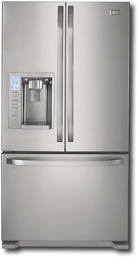 Best Buy: LG Panorama 20.5 Cu. Ft. Side-by-Side Refrigerator with ...