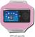 Front Standard. Init® - Arm Band for Insignia® Sport MP3 Players - Pink/Gray.