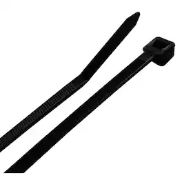 Steel Grip - 14 in. L Black Cable Tie 100 pk