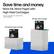 Save time and money.
More Ink, More Pages with High-Yield Cartridges¹
¹Based on using High Yield vs. Standard Yield cost per page basis
HP high-yield cartridge
HP standard-yield cartridge