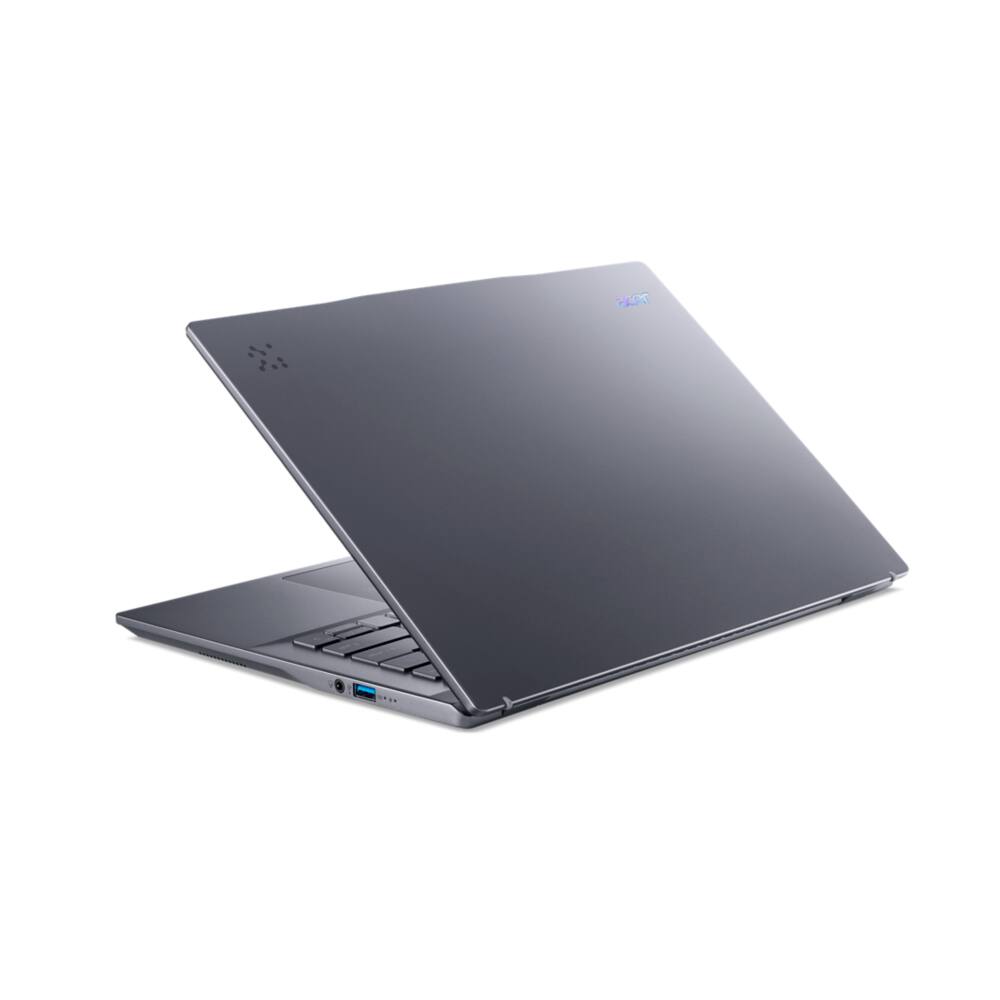 Alt View 2. Acer - Swift 14 AI 14" Touchscreen Laptop Snapdragon X PlusX1P-64-100 16GB LPDDR5X RAM 1000GB SSD Wi-Fi 7 Backlit Keyboard.