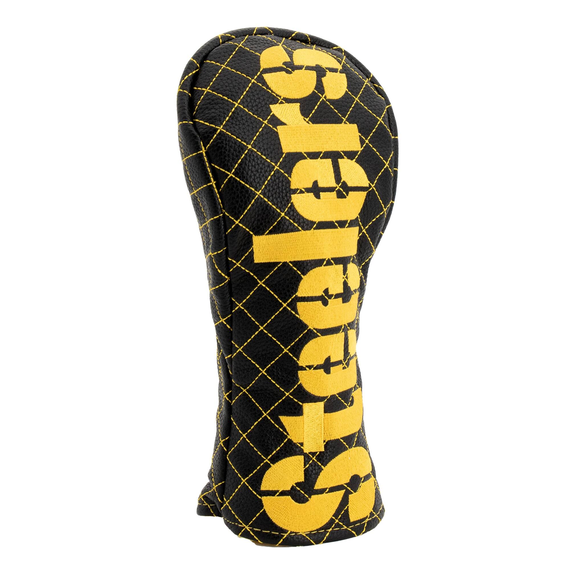 Alt View 2. Team Golf - Pittsburgh Steelers Quilted Fairway Headcover - Multicolor.
