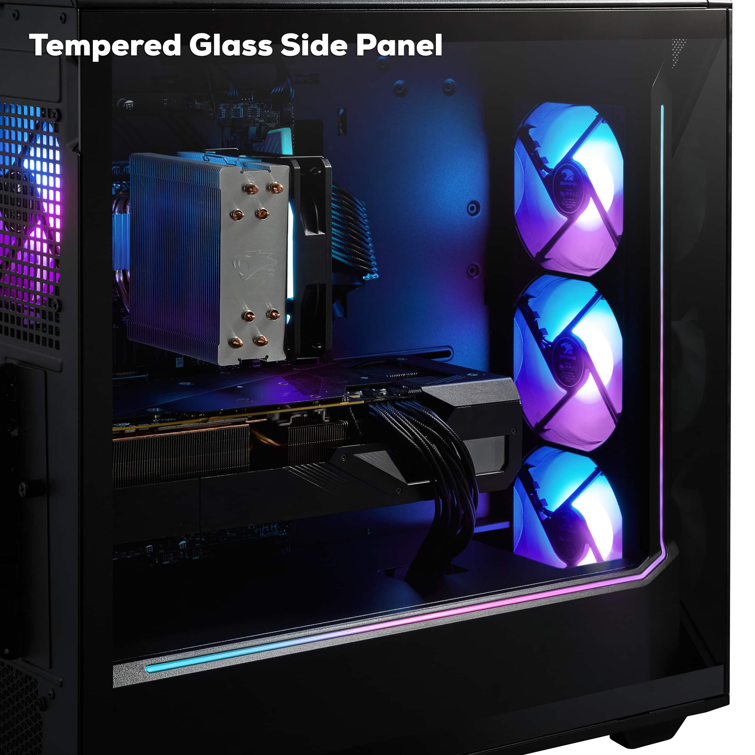 iBUYPOWER Slate Gaming Desktop PC AMD Ryzen 5 8400F, NVIDIA