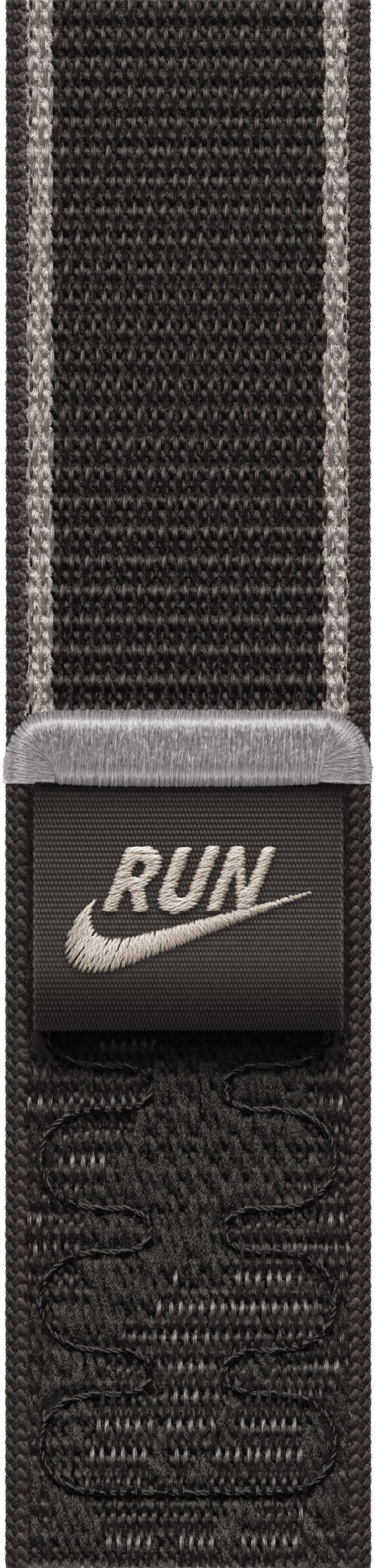 Front. Apple - 46mm Nike Sport Loop (2026) - After Dark Black.