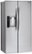 Angle Zoom. LG - 26.2 Cu. Ft. Side-by-Side Refrigerator with Thru-the-Door Ice and Water - Stainless steel.