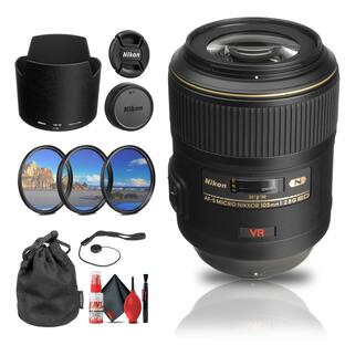 Nikon AF S VR Micro Nikkor 105mm f/2.8G IF ED Macro Lens Black Nikon AF S VR Micro Nikkor 105mm f/2.8G IF ED Macro Lens Black
