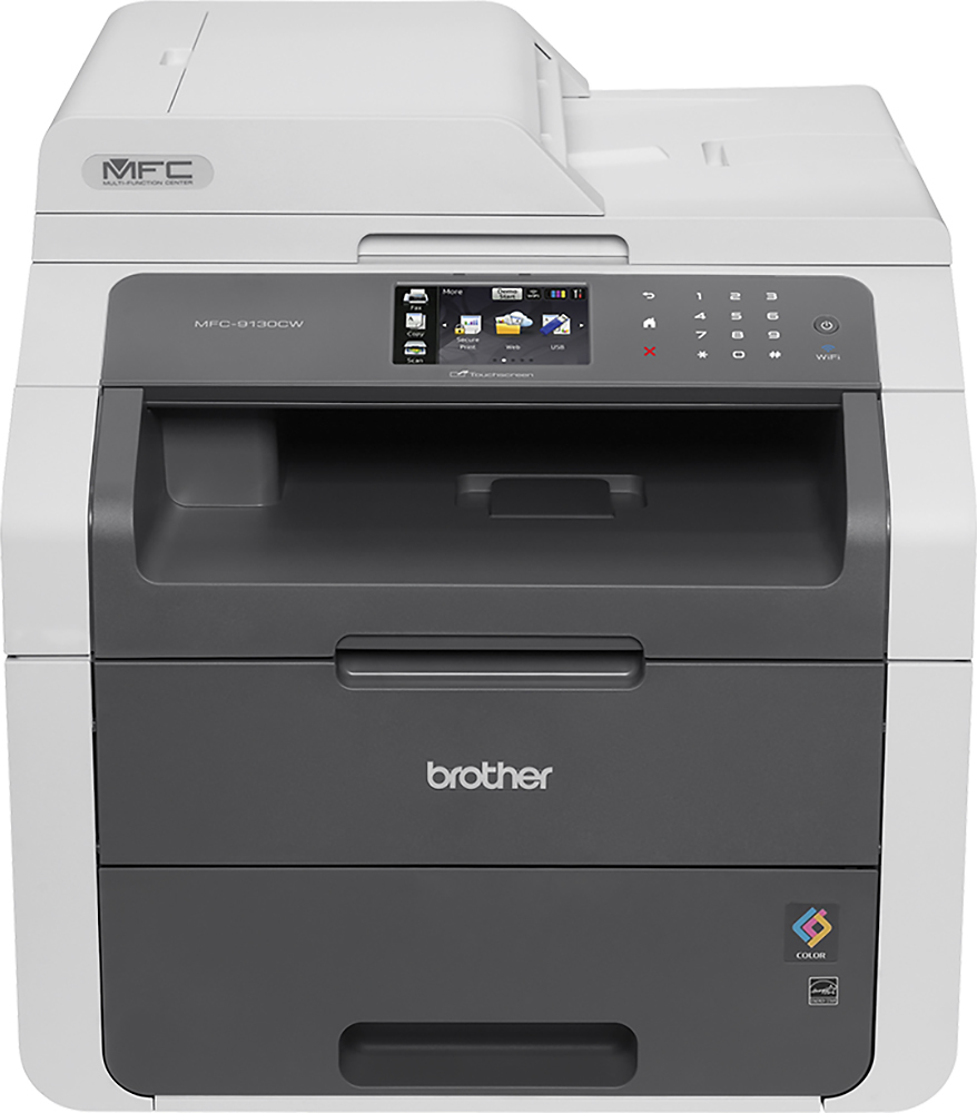 Brother MFC-9130CW Color Wireless Laser Printer Gray  - Best Buy