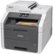 Left Zoom. Brother - MFC-9130CW Color Wireless Laser Printer - Gray.
