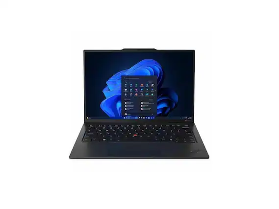 Front. Lenovo - Lenovo ThinkPad X1 Carbon 14.0" Intel Core Ultra 5 135U 32GB Memory 512GB SSD Windows 11 Pro 21KC00A3US - Black.