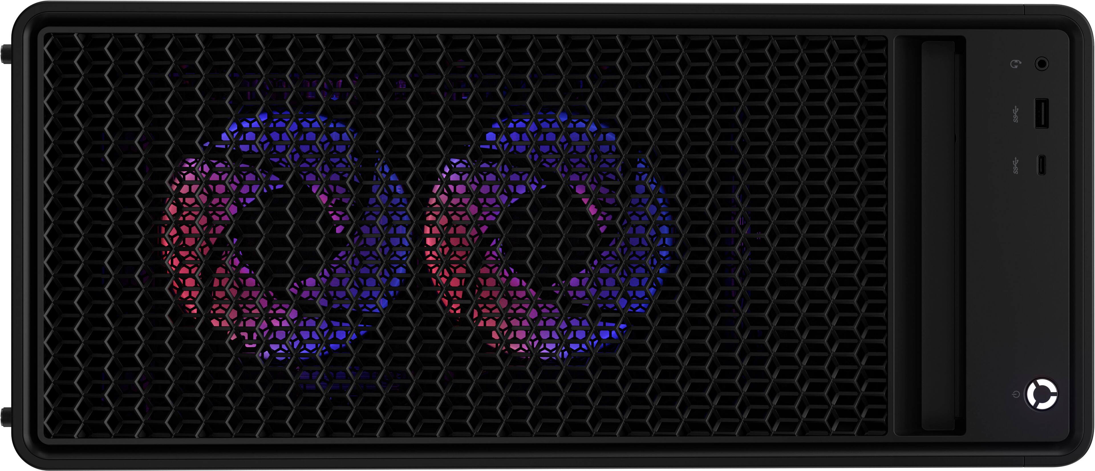 Alt View 19. Lenovo - Legion Tower 5 Gaming Desktop - AMD Ryzen 7 7800X3D - 32GB Memory - NVIDIA GeForce RTX 5070 - 1TB SSD - Eclipse Black.