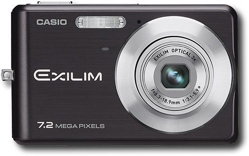 Afm uitbreiden criticus Best Buy: Casio EXILIM 7.2MP Digital Camera Black EX-Z77BK
