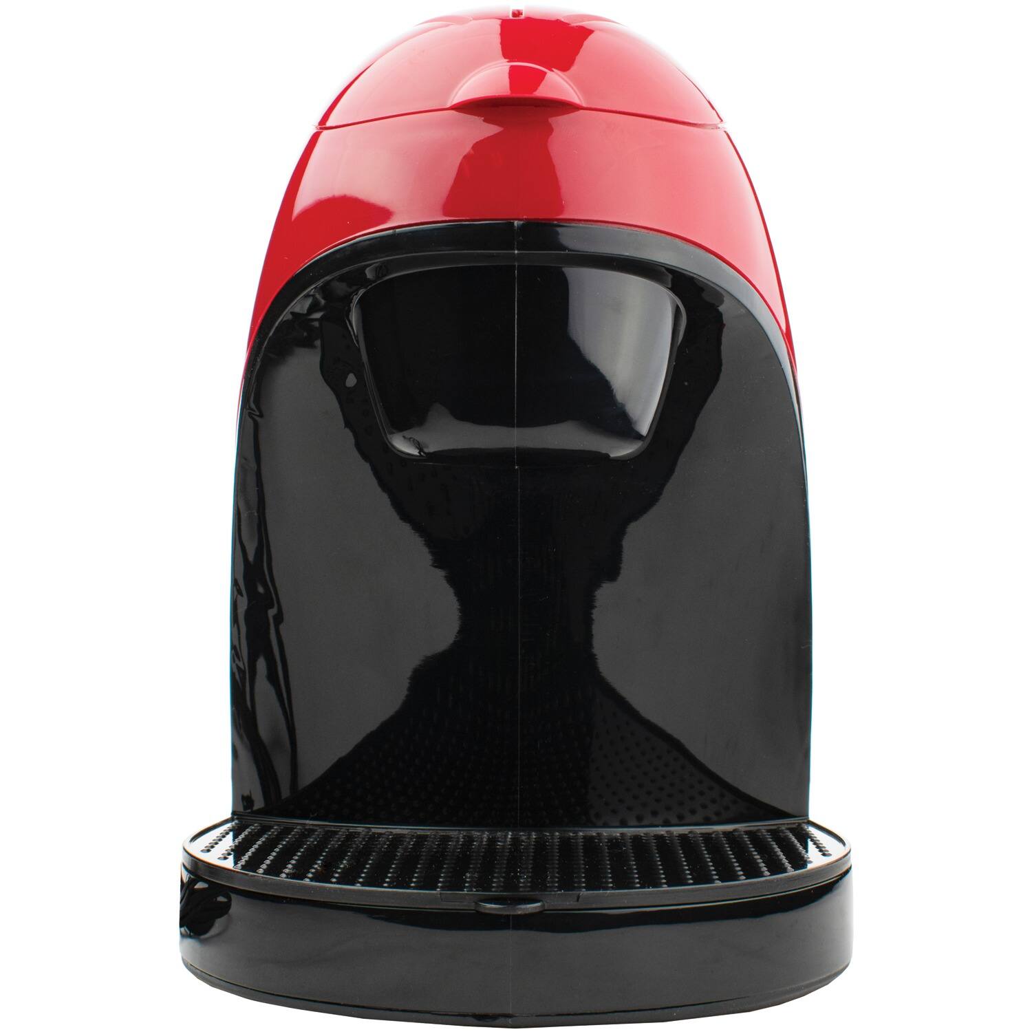 Left. Brentwood - Brentwood Single Cup Coffee Maker-Red - Red.