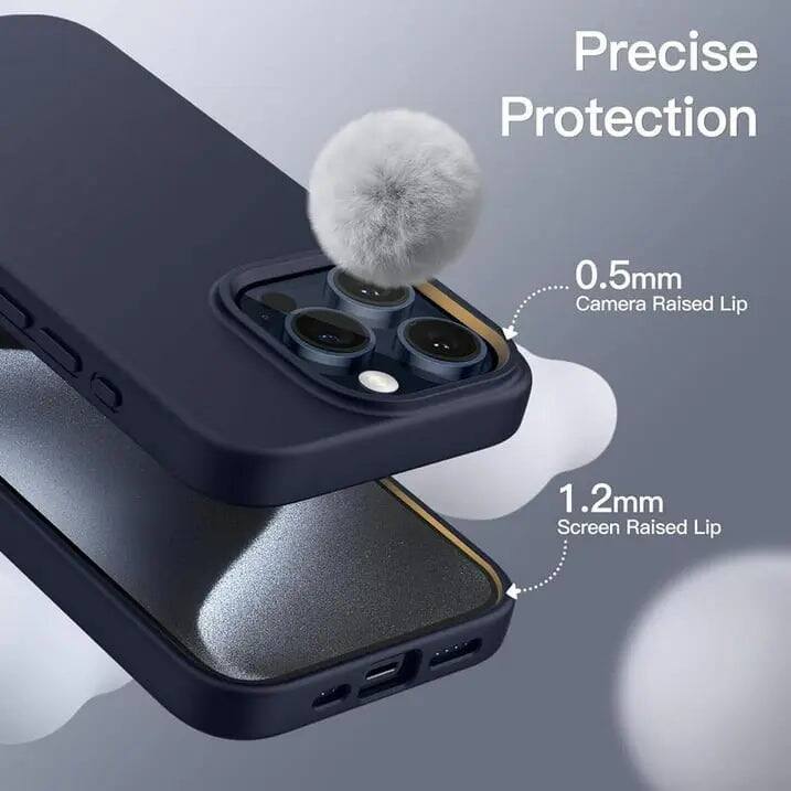 Precise Protection

0.5mm Camera Raised Lip  
1.2mm Screen Raised Lip