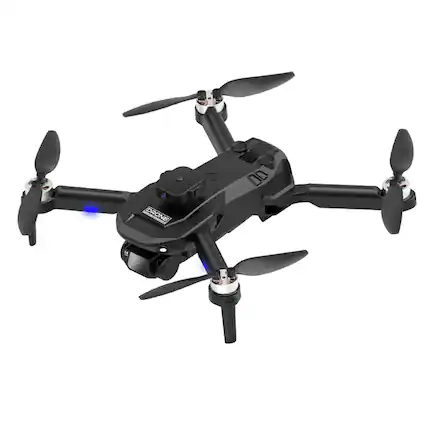 Front. BEARSOLIM - 6K HD Dual Camera Brushless Drone, Intelligent Obstacle Avoidance, 8 Wind Resistance,Super Long Endurance Quadcopter - black.
