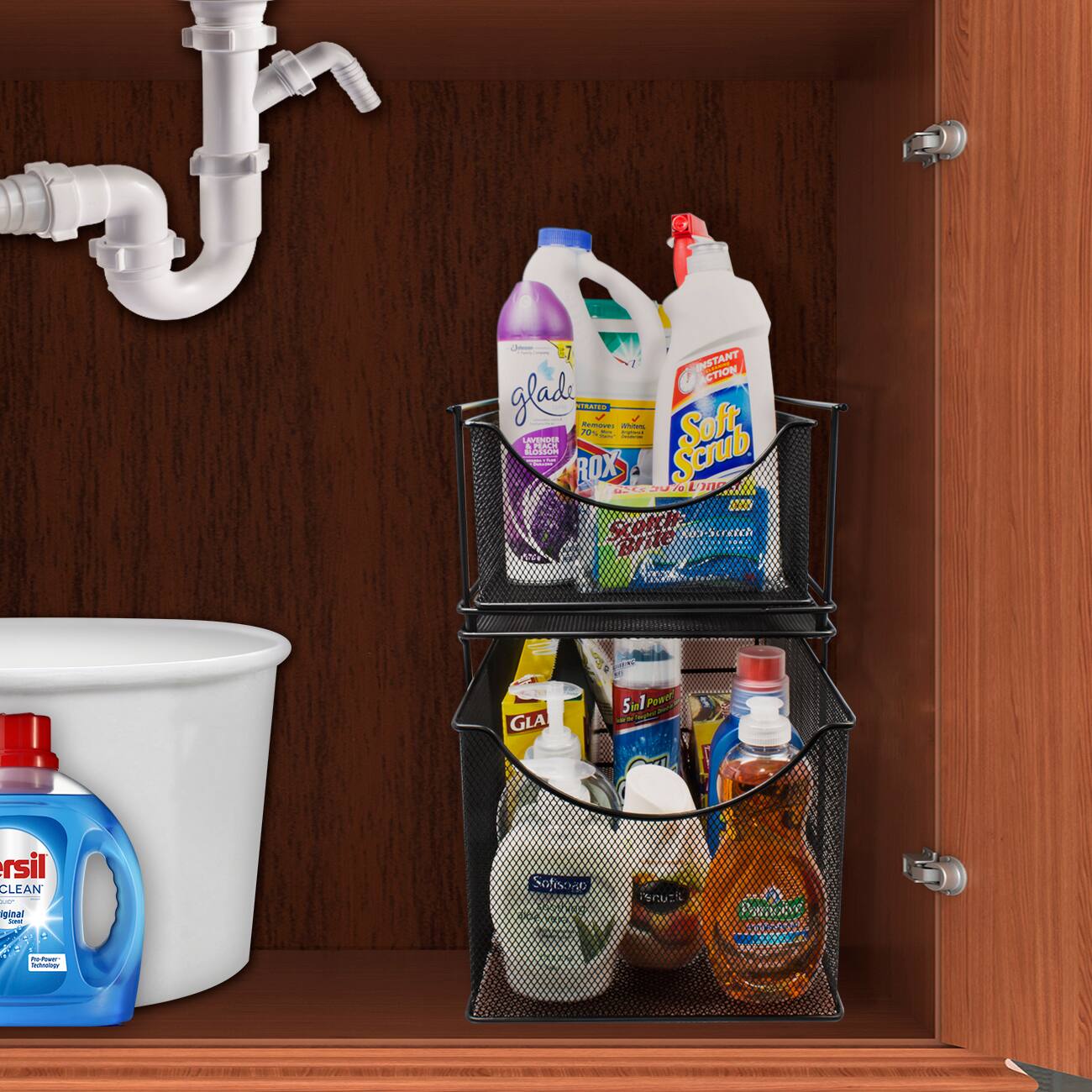 Sure, here is the corrected and grouped text from the image:

- **Top Shelf:**
  - glade
  - Soft Scrub
  - ROX
  - 2.9 LN
  - 0000
  - scoss
  - BIe
  - GLA
  - 51
  - 51
  - Ppa
  - W rsil

- **Bottom Shelf:**
  - GLA
  - 5.1
  - Post
  - Pencils
  - Pencils
  - Pencils
  - Pencils
  - Pencils
  - Pencils
  - Pencils
  - Pencils
  - Pencils
  - Pencils
  - Pencils
  - Pencils
  - Pencils
  - Pencils
  - Pencils
  - Pencils
  - Pencils
  - Pencils
  - Pencils
  - Pencils
  - Pencils
  - Pencils
  - Pencils
  - Pencils
 