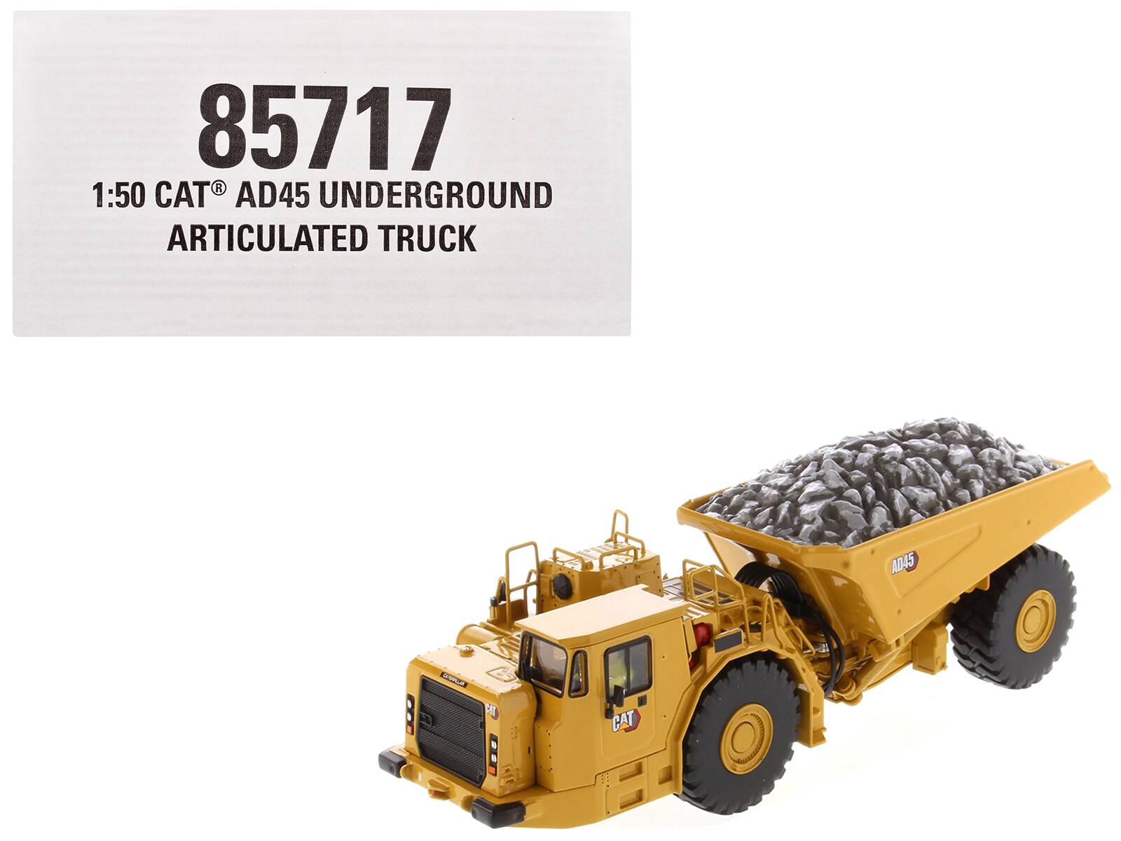 "CAT Caterpillar AD45 Underground Articulated Truck Yellow ""High Line"" Series 1/50 Diecast Model by Diecast Masters" price history on PriceWatchPro