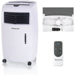 Front. Honeywell - Portable Indoor Evaporative Air Cooler - White.