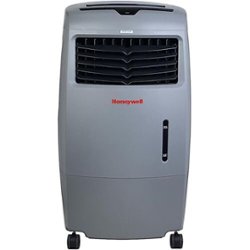 Honeywell - Portable Indoor/Outdoor Evaporative Air Cooler - White - Front_Zoom