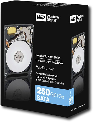  Western Digital - 250GB Internal Hard Drive