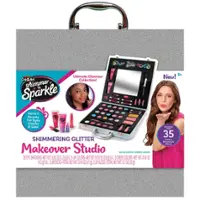 Cra-Z-Art - Shimmer 'N Sparkle Glitter Makeover Studio Beauty Kit,  35 Pieces - Front_Zoom