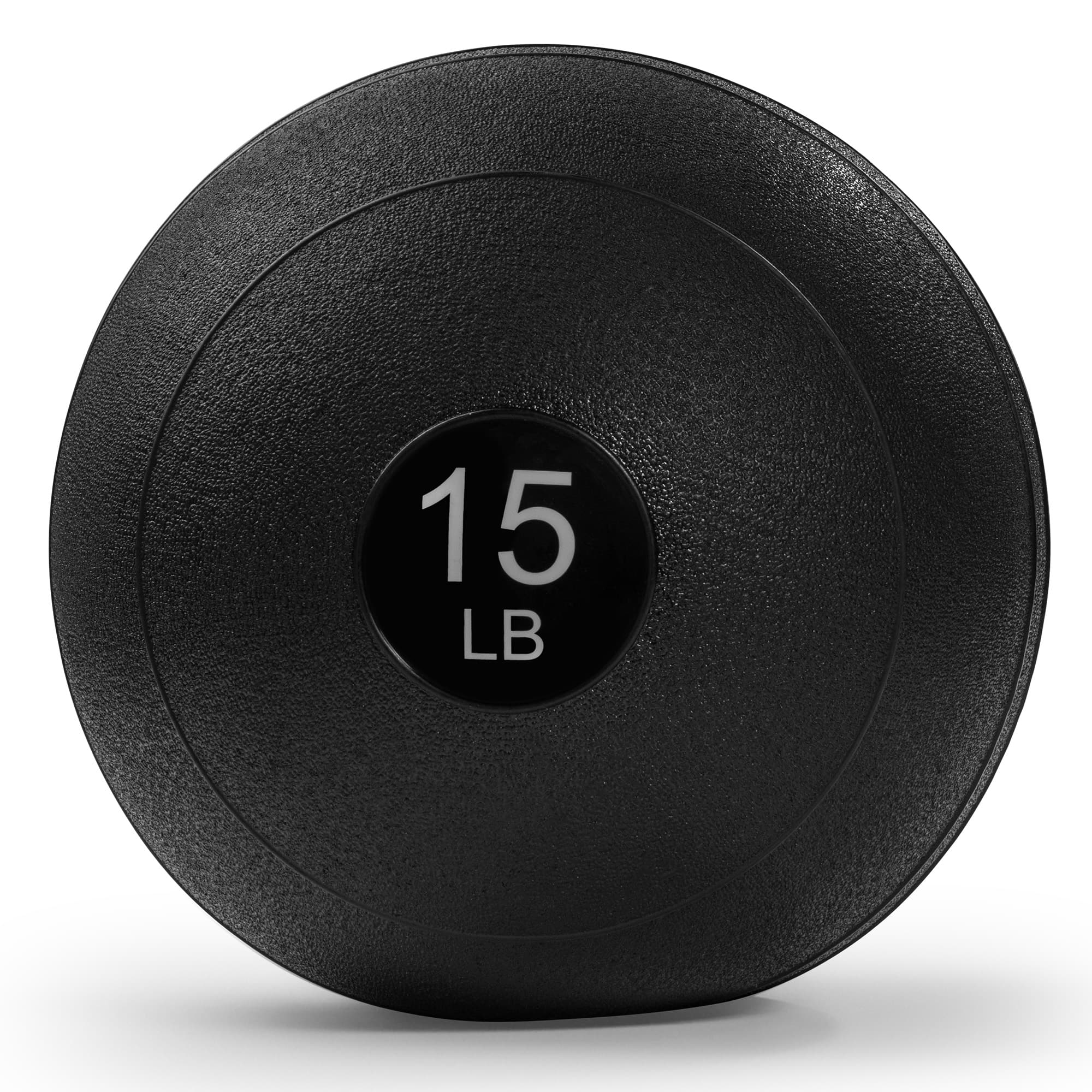 Sunny Health & Fitness - Slam Ball 15LBS - Black