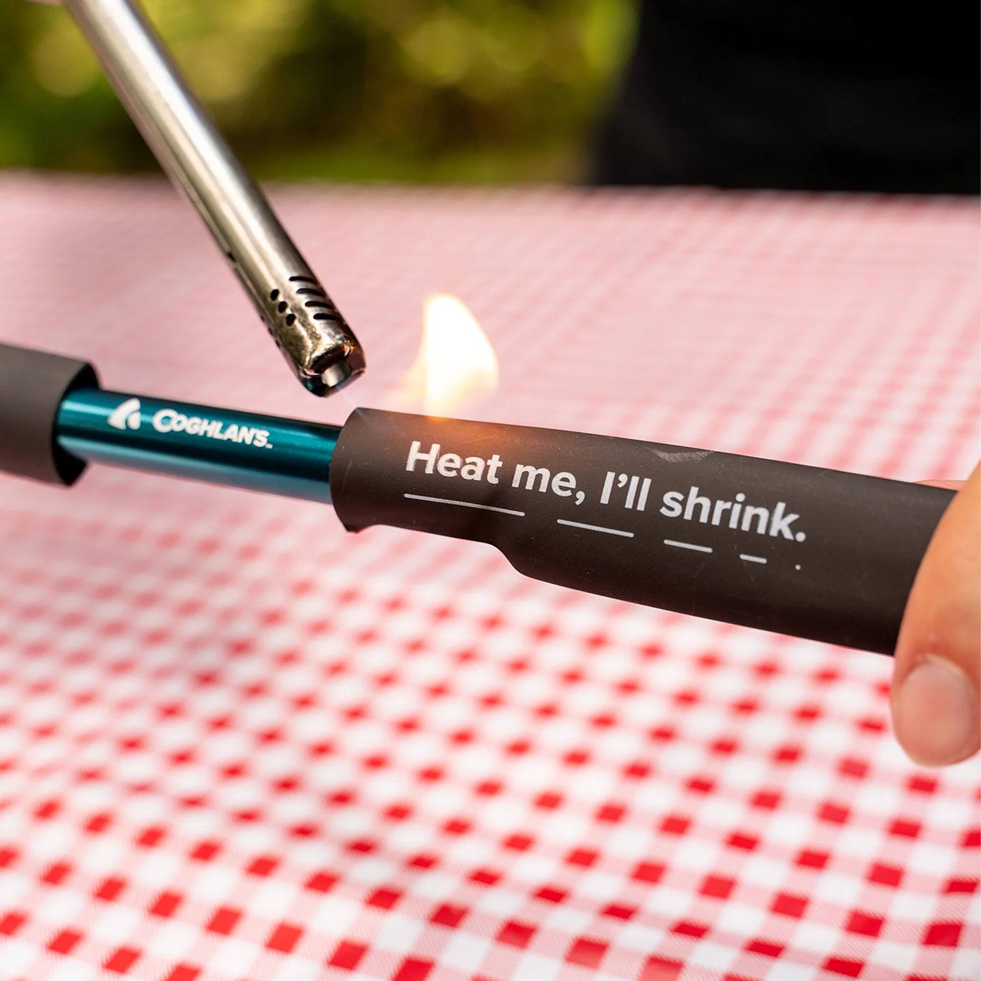 COGHLANS.  
Heat me, I'll shrink.