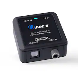 Orei - eARC/ARC to Digital Audio Converter-DA41 - Black
