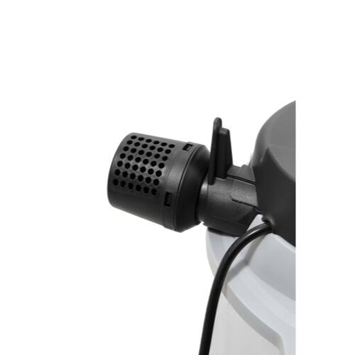 Alt View 6. Dapper Supply - 6 Gallon 3.0 Peak HP Wet Dry Vacuum Stainless Steel Shop Vac with Attachments for Garage Workshop - Silver.