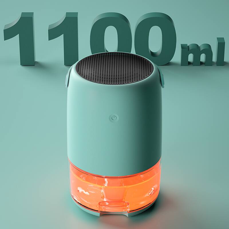 Alt View 1. Cluzine - 1100ml Mini Semiconductor Dehumidifier for Small Spaces.