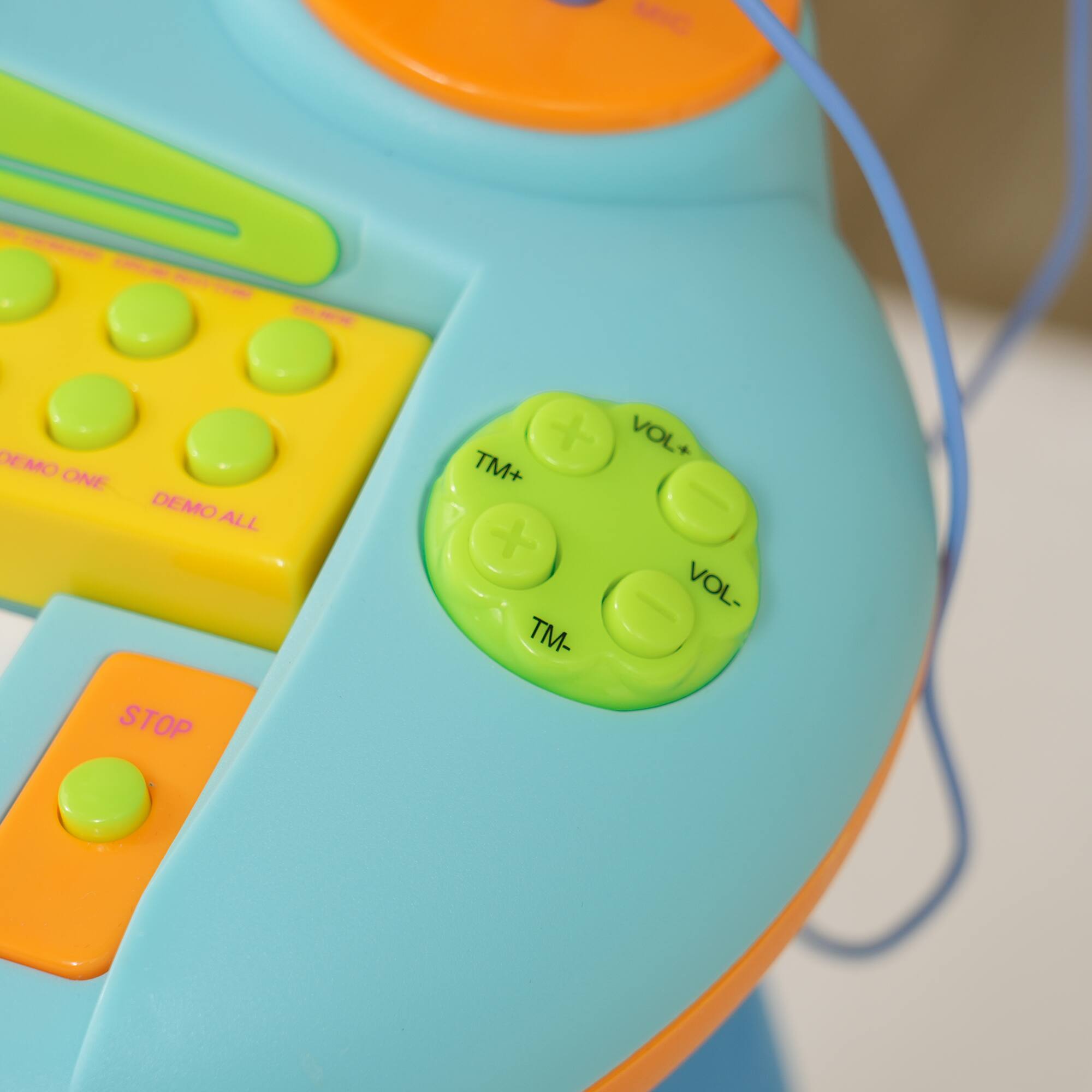 DEMO ONE  
DEMO ALL  
STOP  
VOL+  
VOL-  
TM+  
TM-