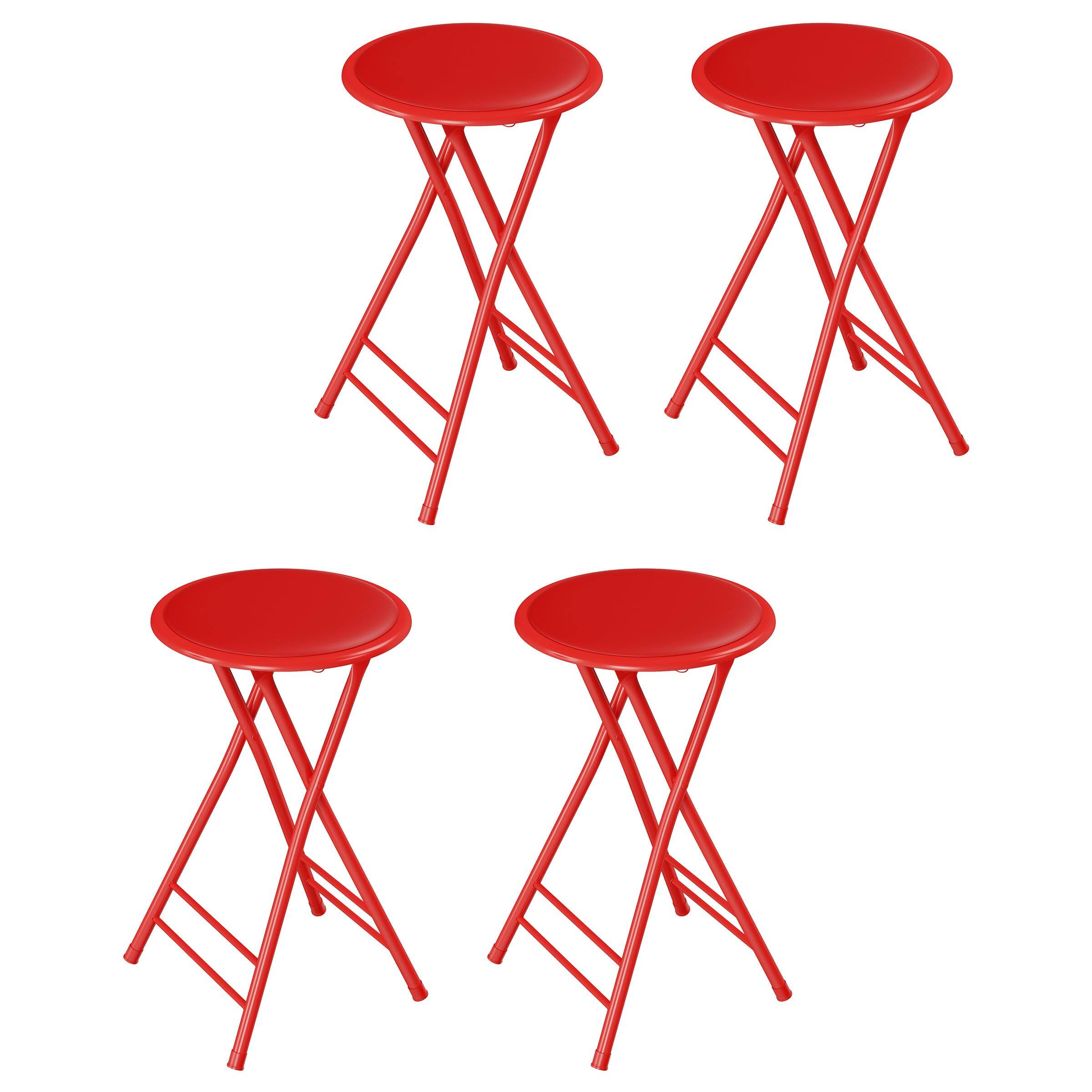 Red Set of 4