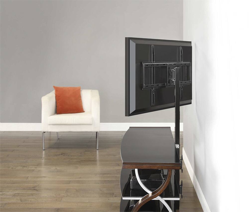Alt View 18. Whalen Furniture - 3-in-1 Console for Most Flat-Panel TVs Up to 65" - Brown Cherry.