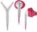 Front Standard. Yurbuds - Inspire Pro Women's Earbud Headphones - Pink.