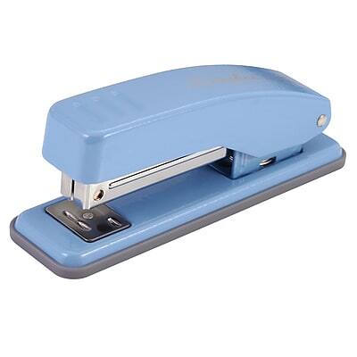 Alt View 2. Swingline - Cub Desktop Stapler, 20-Sheet Capacity - Electric Blue.
