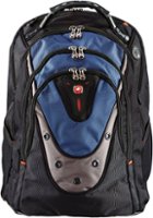 SwissGear - Ibex Backpack for 17'' Laptop - Blue - Front_Zoom