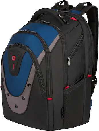 blueswissgear sherpa 16 inch laptop backpack Swiss Gear SwissGear 16" Travel School Bag everything has its place SWISSGEAR Ballistic 16" Padded Laptop