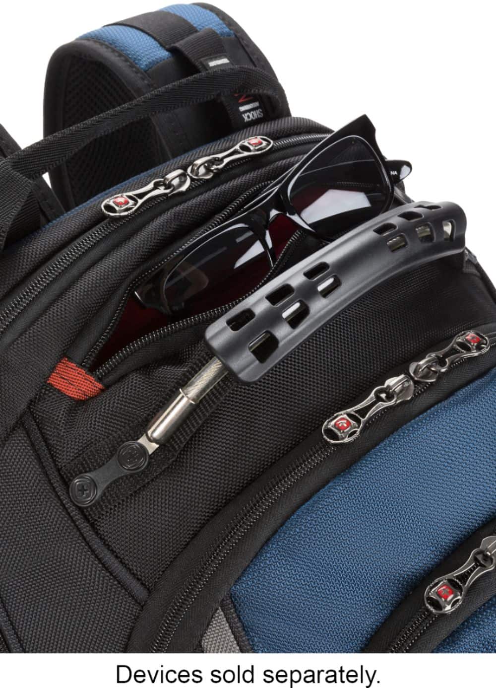 Alt View 17. SwissGear - Ibex Backpack for 17'' Laptop - Blue.